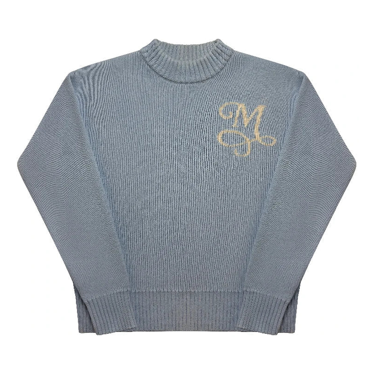 Blue Knit Sweater