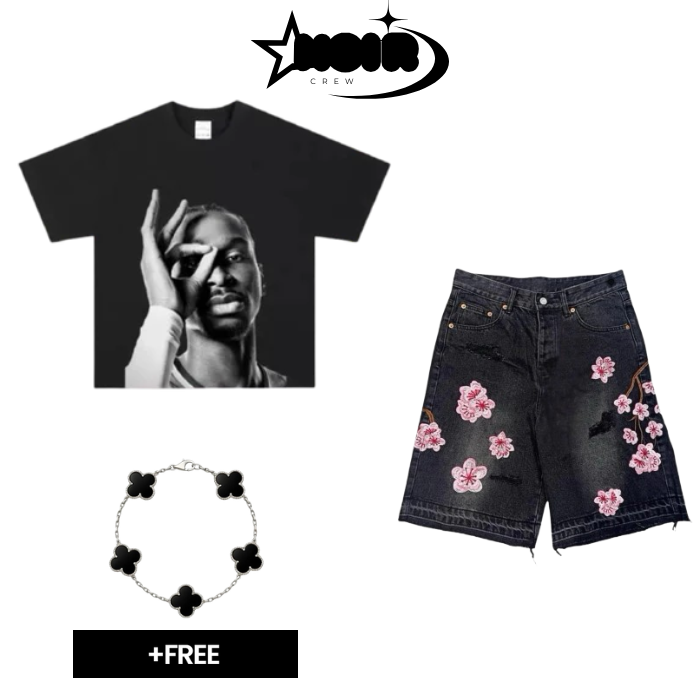 MIDNIGHT BLOSSOM OUTFIT